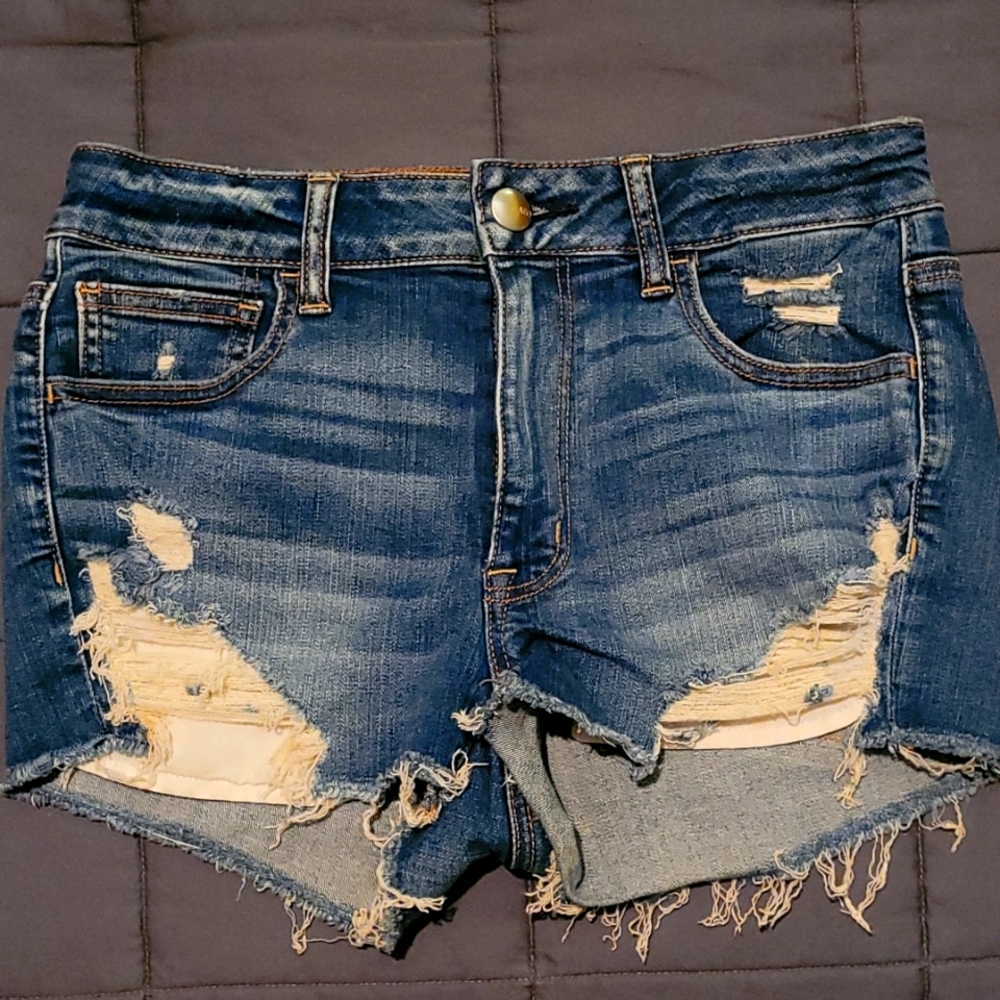 American Eagle cutoff shorts size 8